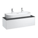 LAUFEN SONAR vanity unit with 1 pull-out compartment for double washbasin