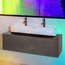 LAUFEN SONAR vanity unit with 1 pull-out compartment for double washbasin