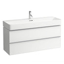 LAUFEN Space vanity unit with 2 pull-out compartments