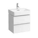 LAUFEN Space vanity unit with 2 pull-out compartments