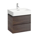 LAUFEN Space vanity unit with 2 pull-out compartments