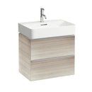LAUFEN Space vanity unit with 2 pull-out compartments