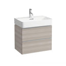 LAUFEN Space vanity unit with 2 pull-out compartments