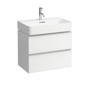 LAUFEN Space vanity unit with 2 pull-out compartments
