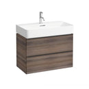 LAUFEN Space vanity unit with 2 pull-out compartments