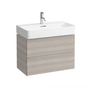 LAUFEN Space vanity unit with 2 pull-out compartments