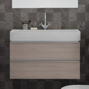 LAUFEN Space vanity unit with 2 pull-out compartments
