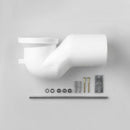 勞芬特殊廢棄物彎管，適用於 105 毫米牆距