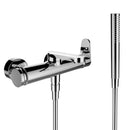 勞芬新經典明裝浴缸龍頭，附手持花灑套件