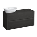 LAUFEN The New Classic vanity unit for countertop washbasin with 2 pull-out compartments