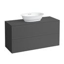 LAUFEN The New Classic vanity unit for countertop washbasin with 2 pull-out compartments
