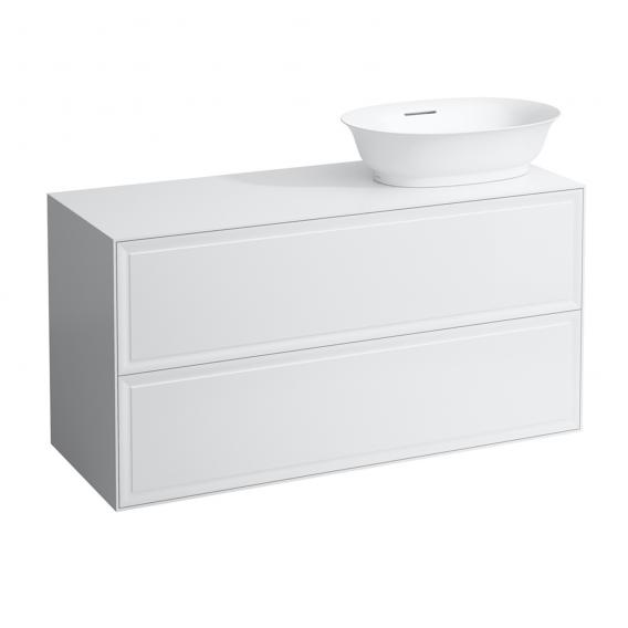 LAUFEN The New Classic vanity unit for countertop washbasin with 2 pull-out compartments