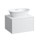 LAUFEN The New Classic vanity unit for countertop washbasin with 1 pull-out compartment