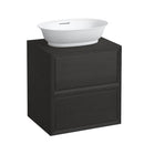 LAUFEN The New Classic vanity unit for countertop washbasin with 2 pull-out compartments