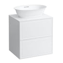 LAUFEN The New Classic vanity unit for countertop washbasin with 2 pull-out compartments