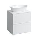 LAUFEN The New Classic vanity unit for countertop washbasin with 2 pull-out compartments