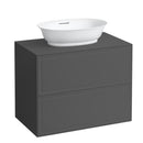LAUFEN The New Classic vanity unit for countertop washbasin with 2 pull-out compartments