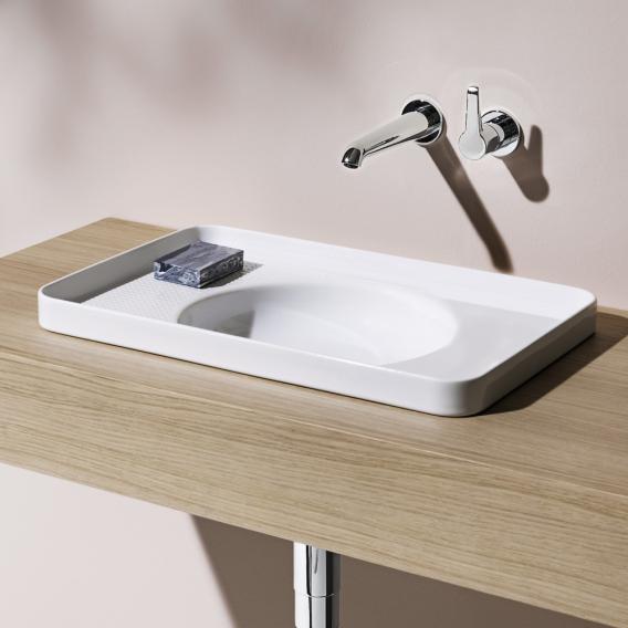 LAUFEN VAL drop-in washbasin, without tap hole