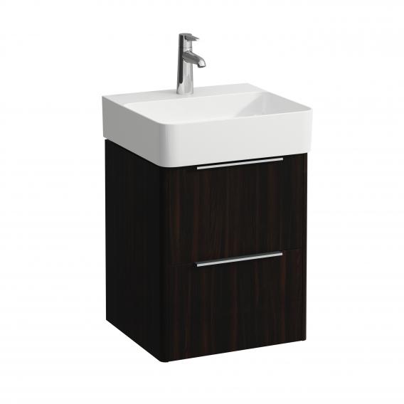 LAUFEN VAL hand washbasin with Base vanity unit with 2 pull-out compartments