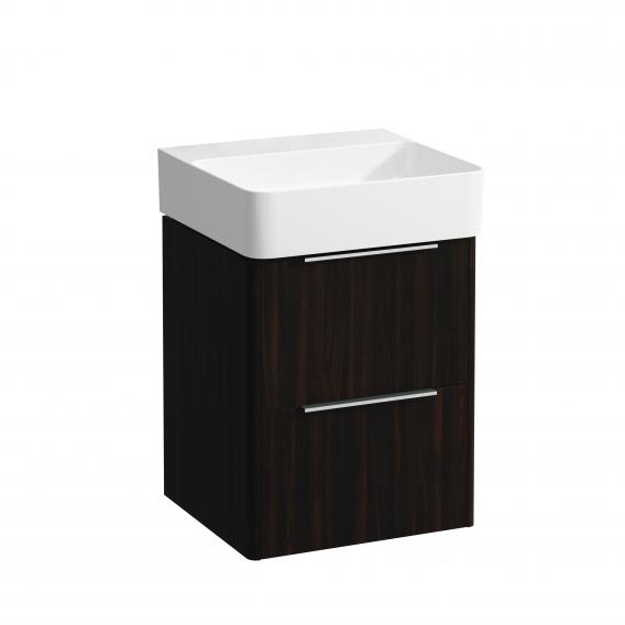 LAUFEN VAL hand washbasin with Base vanity unit with 2 pull-out compartments