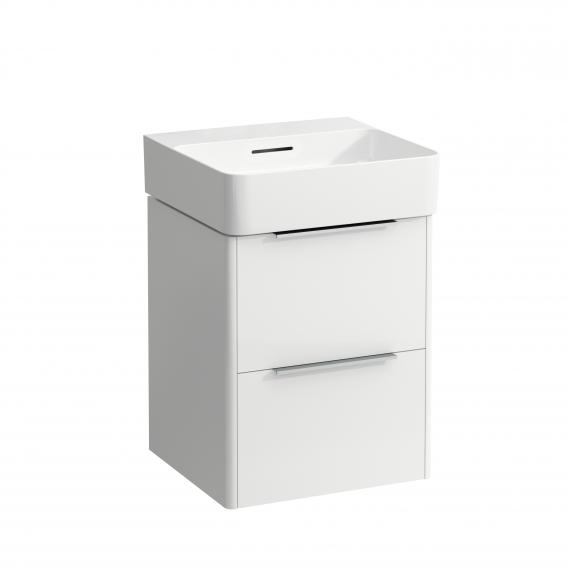 LAUFEN VAL hand washbasin with Base vanity unit with 2 pull-out compartments