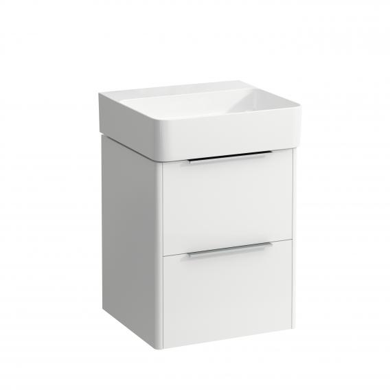 LAUFEN VAL hand washbasin with Base vanity unit with 2 pull-out compartments