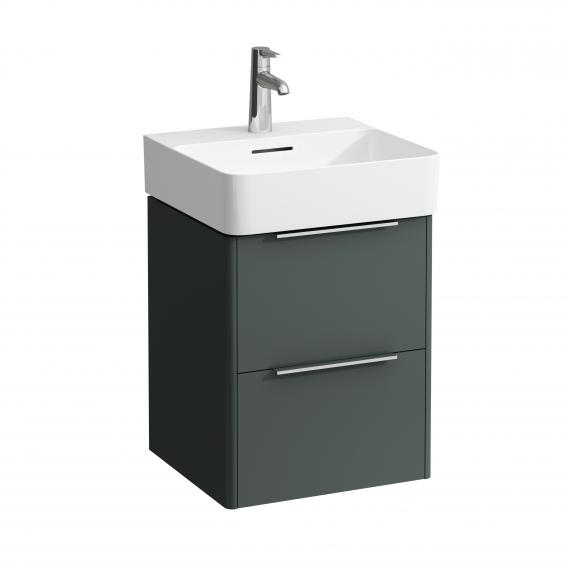 LAUFEN VAL hand washbasin with Base vanity unit with 2 pull-out compartments