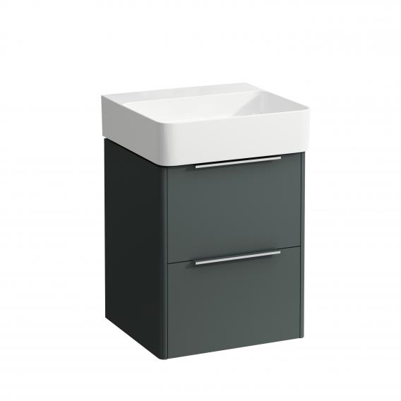 LAUFEN VAL hand washbasin with Base vanity unit with 2 pull-out compartments