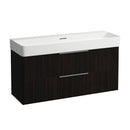 LAUFEN VAL washbasin with Base vanity unit with 2 pull-out compartments