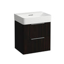 LAUFEN VAL washbasin with Base vanity unit with 2 pull-out compartments