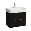 LAUFEN VAL washbasin with Base vanity unit with 2 pull-out compartments