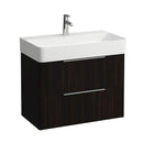 LAUFEN VAL washbasin with Base vanity unit with 2 pull-out compartments