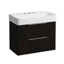 LAUFEN VAL washbasin with Base vanity unit with 2 pull-out compartments