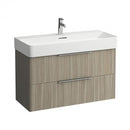 LAUFEN VAL washbasin with Base vanity unit with 2 pull-out compartments