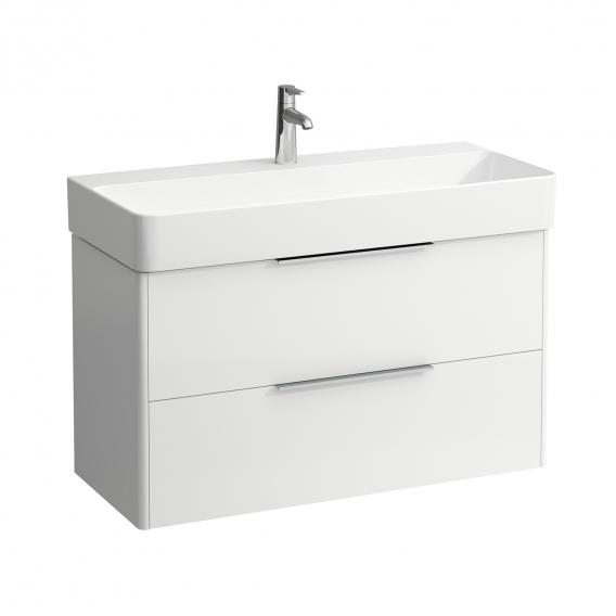 LAUFEN VAL washbasin with Base vanity unit with 2 pull-out compartments