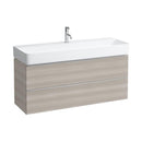 LAUFEN VAL washbasin with Space vanity unit with 2 pull-out compartments