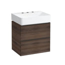LAUFEN VAL washbasin with Space vanity unit with 2 pull-out compartments