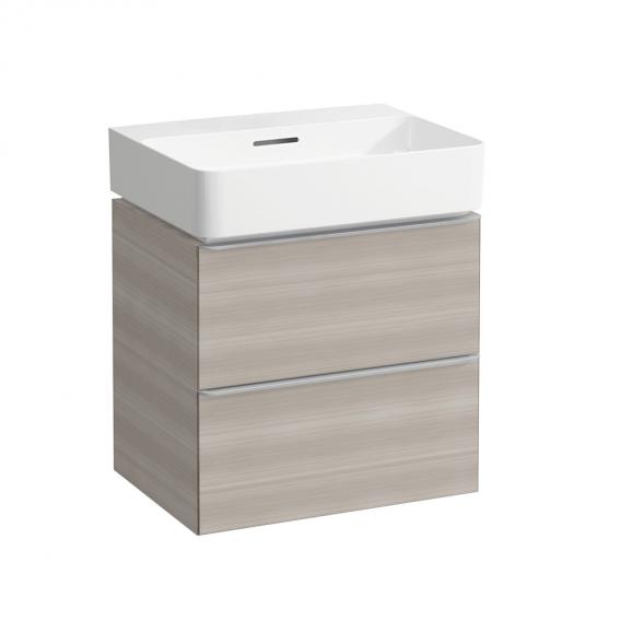 LAUFEN VAL washbasin with Space vanity unit with 2 pull-out compartments