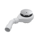 勞芬廢料套裝 Ø 90 mm 鍍鉻