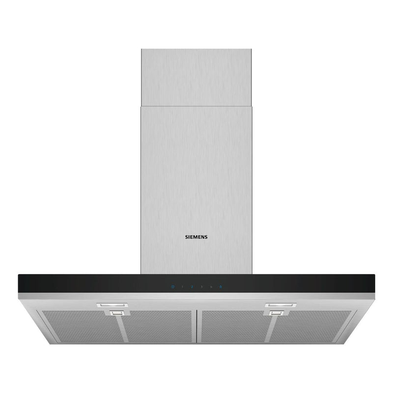 Siemens - IQ300 Wall-mounted Cooker Hood 75 cm Stainless Steel LC77BHM50B 