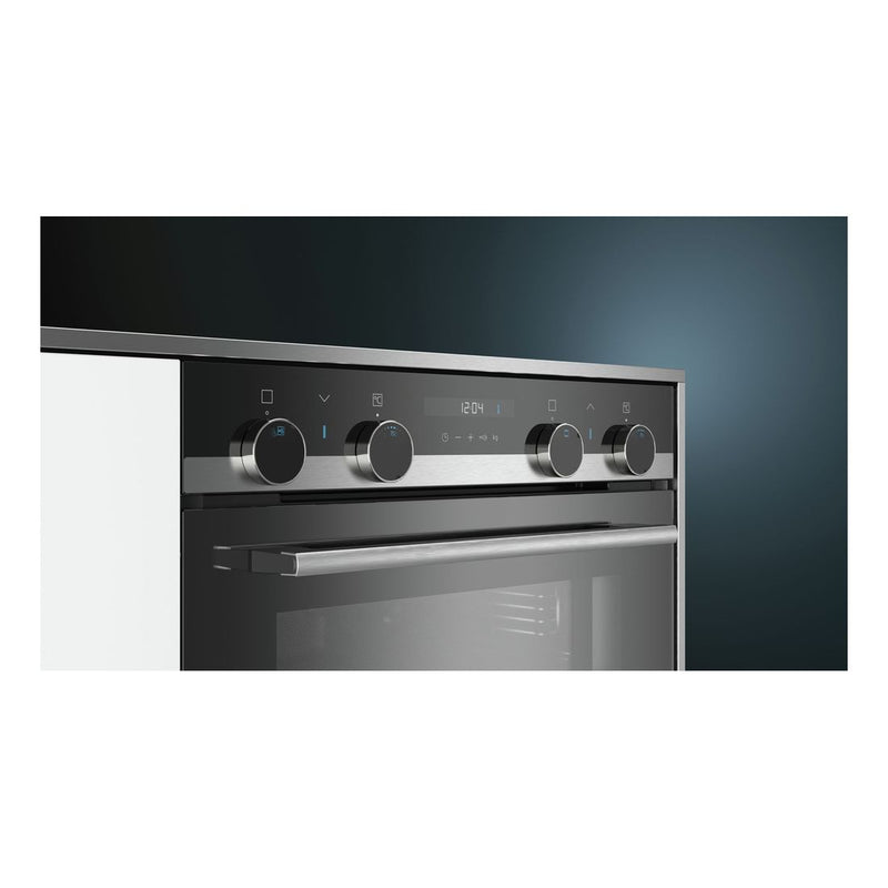 Siemens - IQ500 Built-in Double Oven Stainless Steel MB557G5S0B 