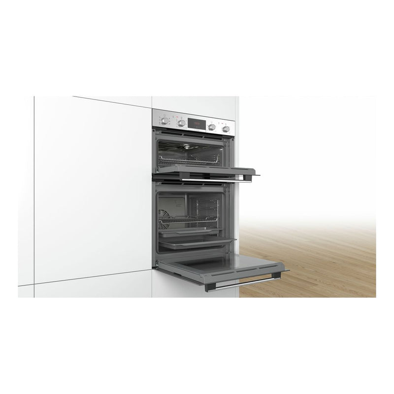 博世-系列| 4 內建雙層烤箱 不鏽鋼 MBS533BS0B