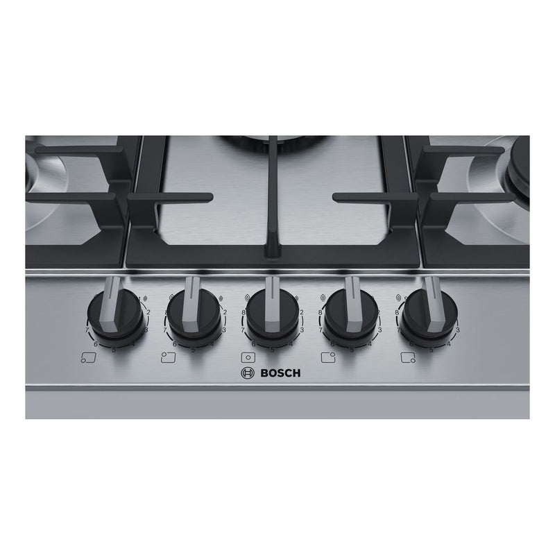 Bosch - Serie | 6 Gas Hob 75 cm Stainless Steel PCQ7A5B90