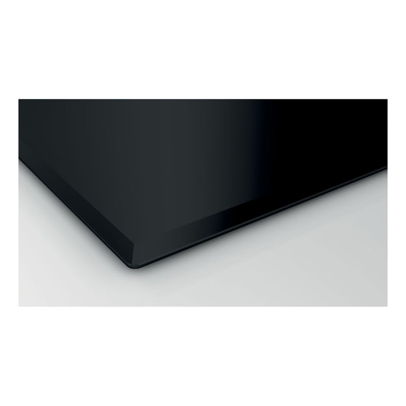 博世-系列| 4 電磁爐 60 公分黑色，表面安裝，無框架 PIE651BB1E