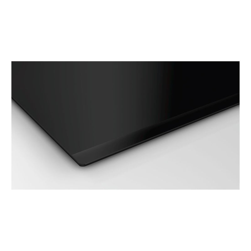 博世-系列| 4 電磁爐 60 公分黑色，表面安裝，無框架 PWP631BB1E