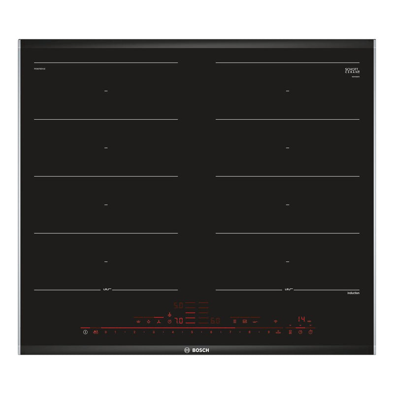 Bosch - Serie | 8 Induction Hob 60 cm Black, Surface Mount With Frame PXX675DV1E 