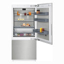 Gaggenau - 400 Series Vario Fridge-freezer Combination 212.5 x 90.8 cm Soft Close Flat Hinge RB492305