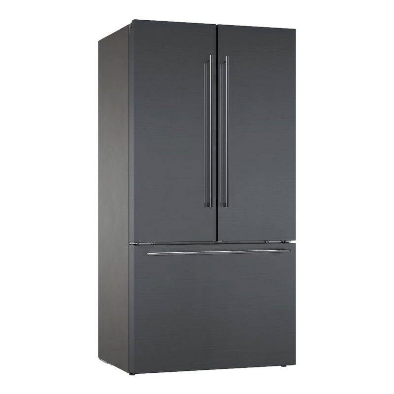 Gaggenau - 200 Series French Door Bottom Freezer, MultiDoor 183 x 90.5 cm Black Stainless Steel RY295350