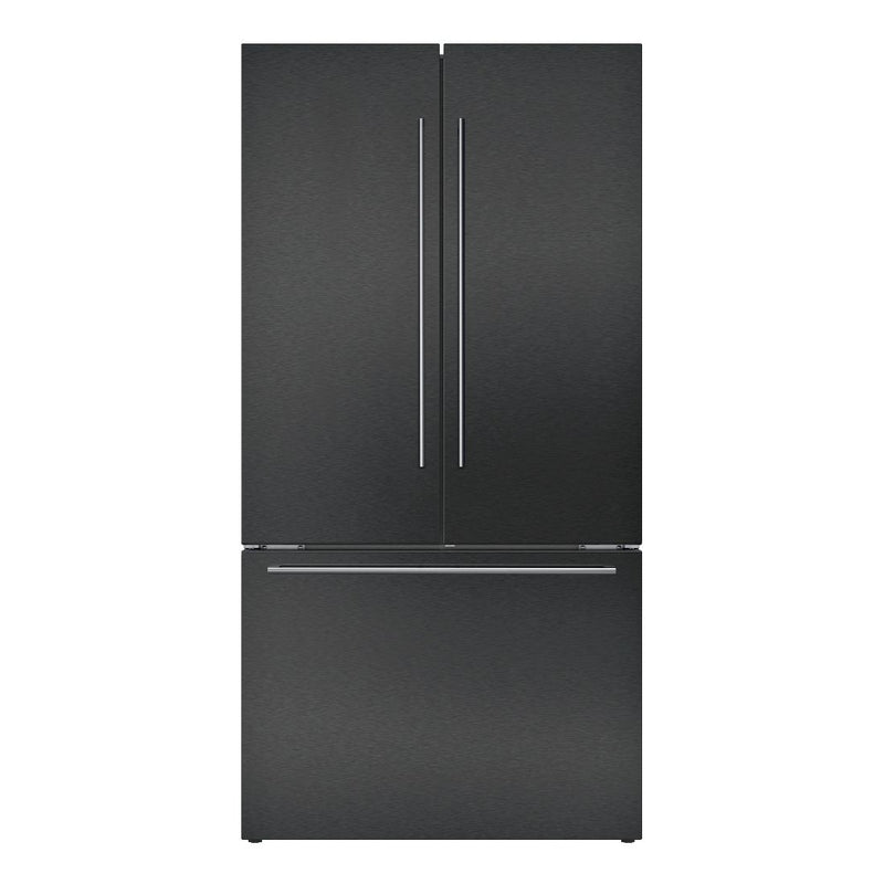 Gaggenau - 200 Series French Door Bottom Freezer, MultiDoor 183 x 90.5 cm Black Stainless Steel RY295350