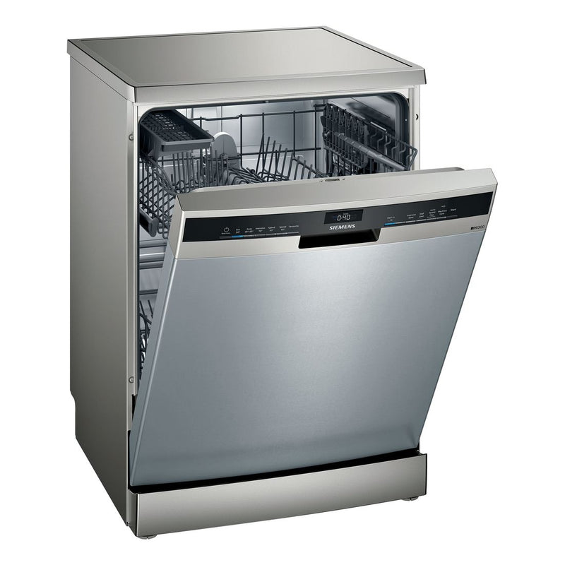 Siemens - IQ300 Free-standing Dishwasher 60 cm Fingerprint Free Steel SE23HI60AG 